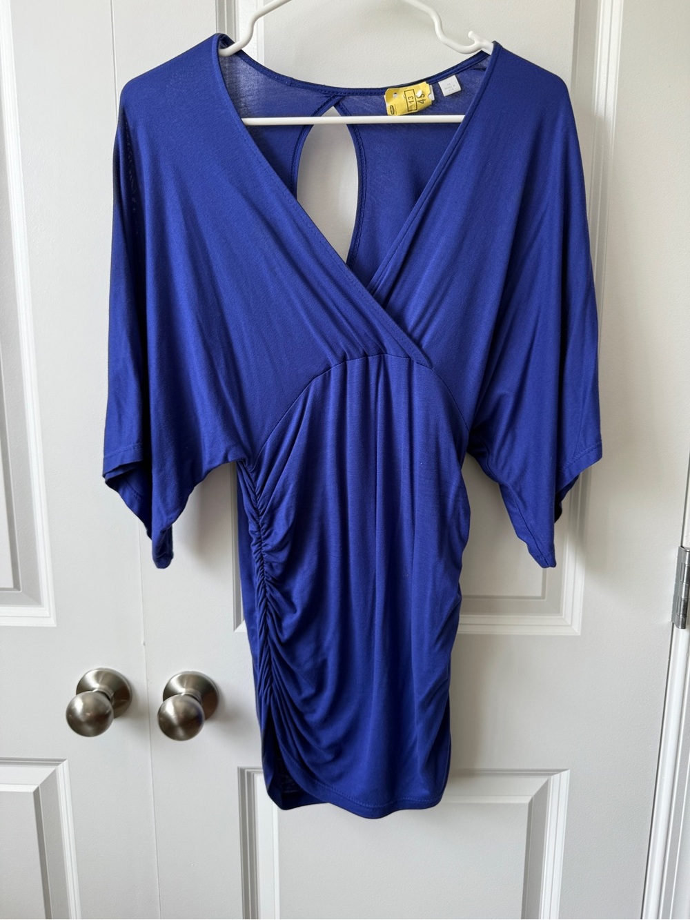 New York & Company Royal Blue Sleeveless Top